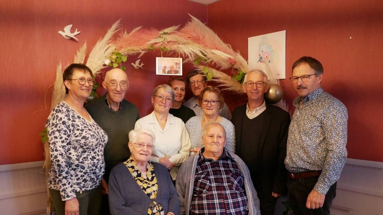 « En 1960, c’était difficile de trouver une ferme », ils fêtent leurs 70 ans de mariage à l’Ehpad de Grainvill
