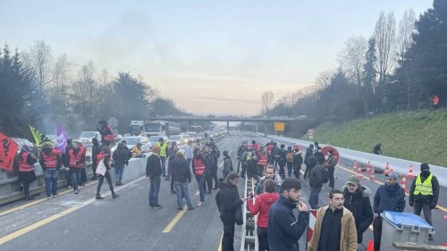 DIRECT. Grève du 28 mars : blocages sur le périphérique de Nantes et au niveau du pont de Cheviré