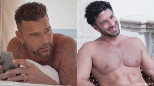 Ricky Martin Shows Off New Shirtless Insta Pic of Husband Jwan Yosef