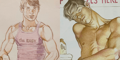 Dive into gay illustrator Harry Bush's sexy, joyful art