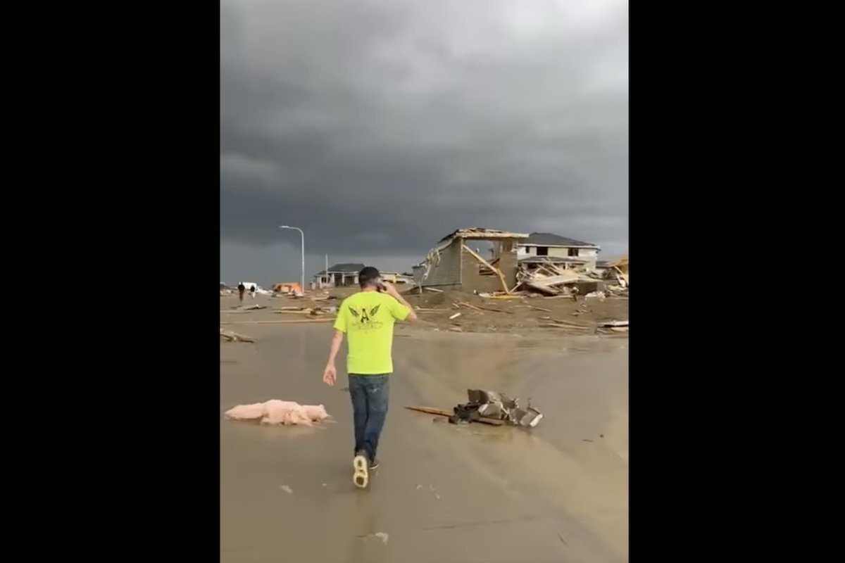 'The Whole F*ing Neighborhood's Gone': Tornado Damage Reports From Great Plains