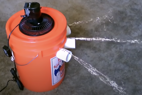 The ultimate camping hack: Turn a bucket into a functional air conditioner