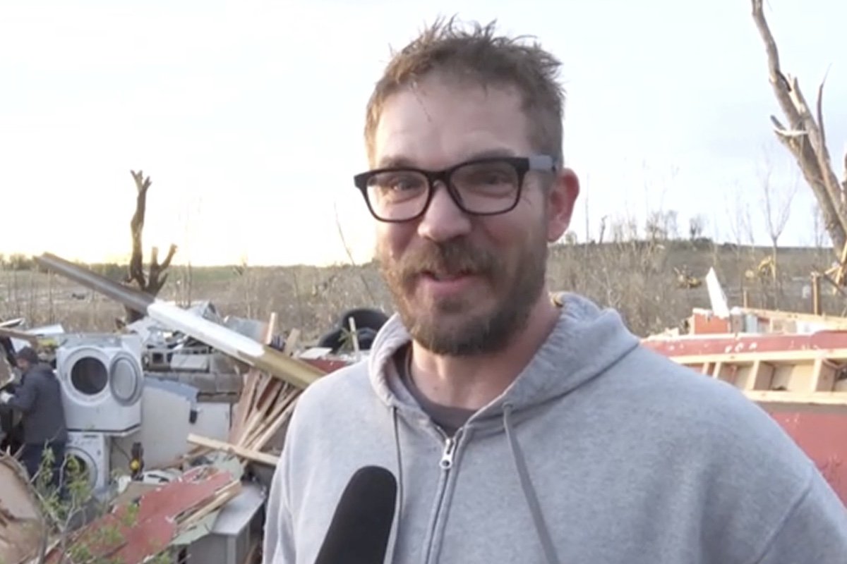 ‘Hot Dogs Saved My Life,’ Says Omaha Tornado Survivor