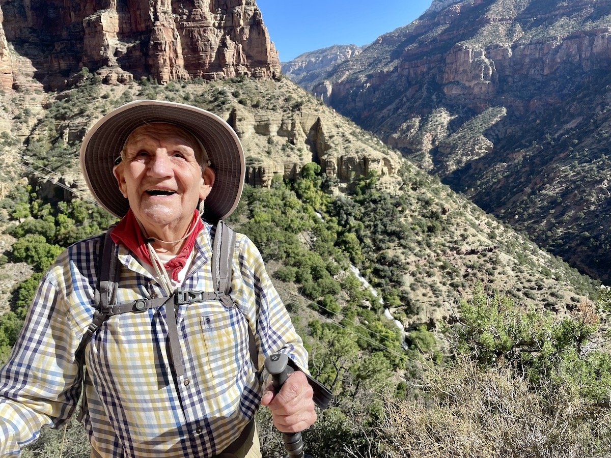 How a 92-Year-Old Man Hiked the Grand Canyon From Rim to Rim, and Why He Thinks It’s No Big Deal