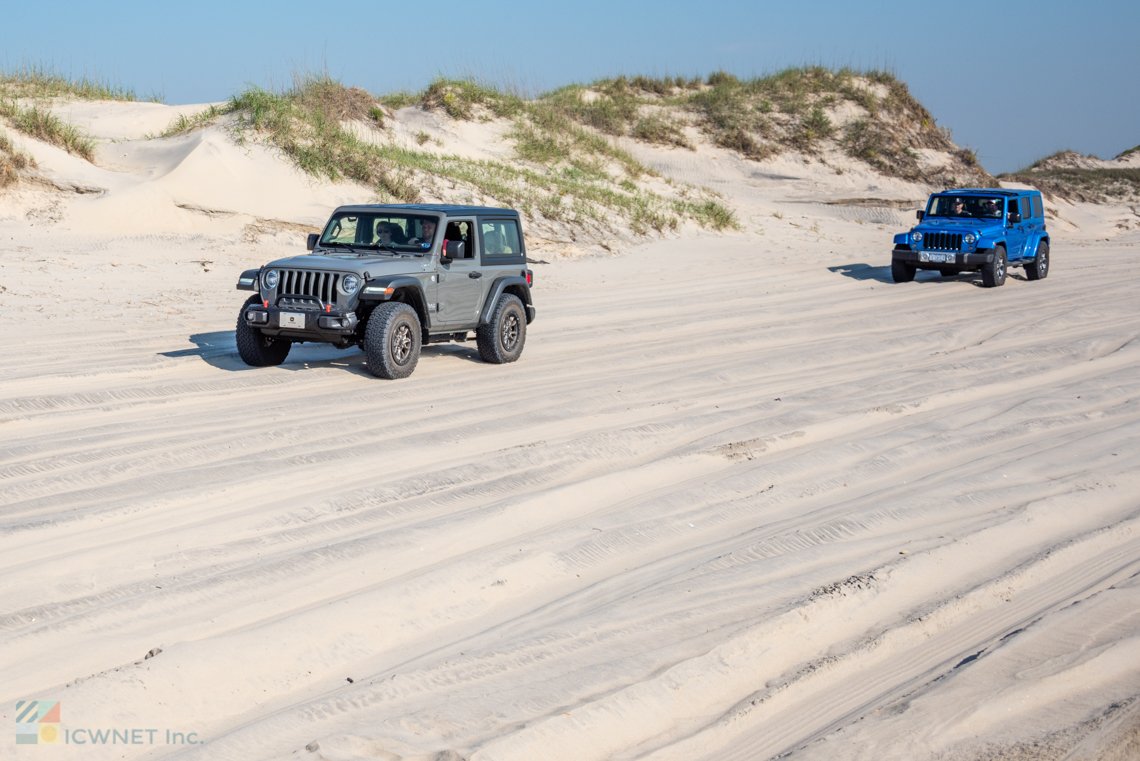 Driving on the Beach - OuterBanks.com