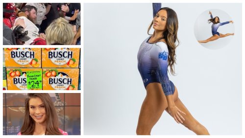Sydney Smith Does Splits, NASCAR Fans Throw Fists, Aileen Hnatiuk Ready For SEC Tournament, Dry Weddings In Wet Florida