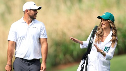 Brooks Koepka's Wife Softens The Blow Of His Missed Masters Cut By Golfing In A Bikini