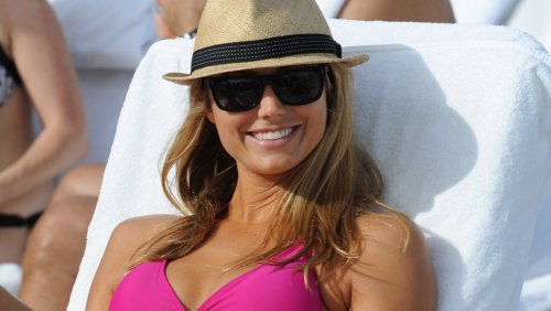 Stacy Keibler Celebrates Earth Day In A Bikini Unlike Her The Annoying Mid-40s Hollywood Types