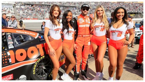 Chase Elliott Has Hooters Girls Humming, Bubba Wallace Egg On Face & NASCAR's Adult Content Racer Hits Pool