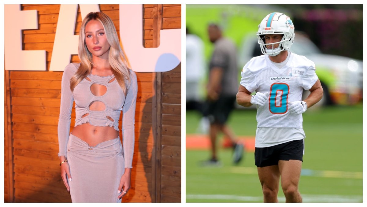 TikTok star Alix Earle sparks romance with Miami Dolphins receiver Braxton  Berrios