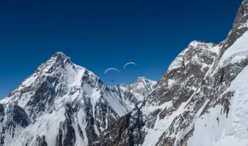 Parapente : comment Tom de Dorlodot s’est-il préparé pour voler sur les flancs du K2 ?