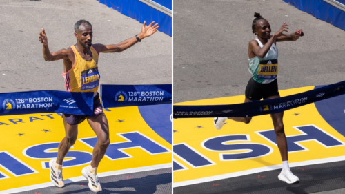 Lemma, Obiri Run Away with 2024 Boston Marathon Titles in Stunning Fashion