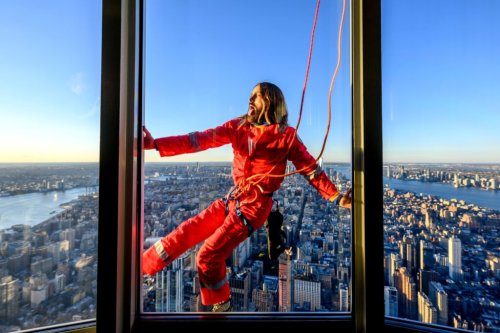 Jared Leto Climbs the Empire State Building. The Climbing World Yawns.