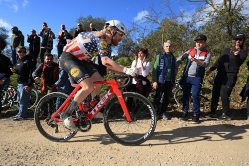 Strade Bianche Pain and Suffering for Sepp Kuss and Quinn Simmons