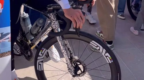 Tadej Pogačar Spotted on What Looks Like a New Colnago