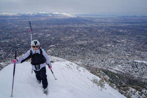 This Nurse Is Skiing Utah’s Hardest Descents in Record Time