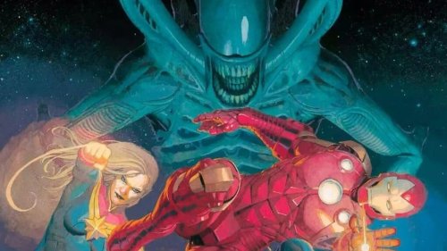 Marvel revela HQ de Vingadores vs Aliens