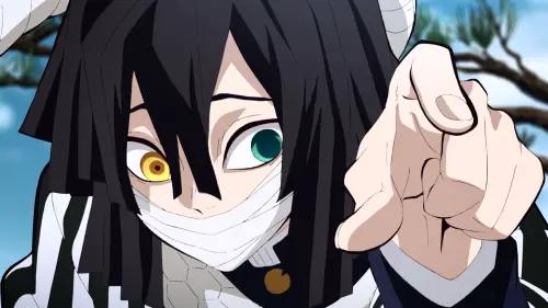 Demon Slayer: Castelo Infinito libera novo cartaz de Iguro