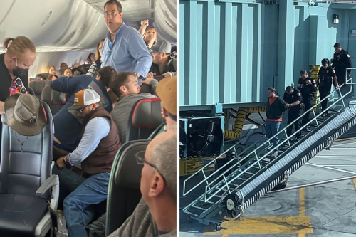Terrified Passengers Feel ‘Gush of Wind’ As Man Tries to Open Emergency Exit Door On American Airlines Flight to Chicago