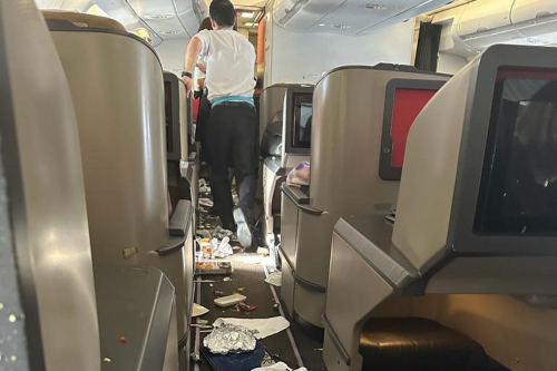 Flight Attendant Suffers Broken Leg And 9 Passengers Are Injured After ...