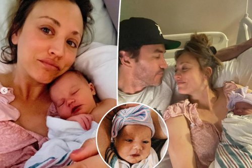 Kaley Cuoco gives birth, welcomes baby girl with Tom Pelphrey