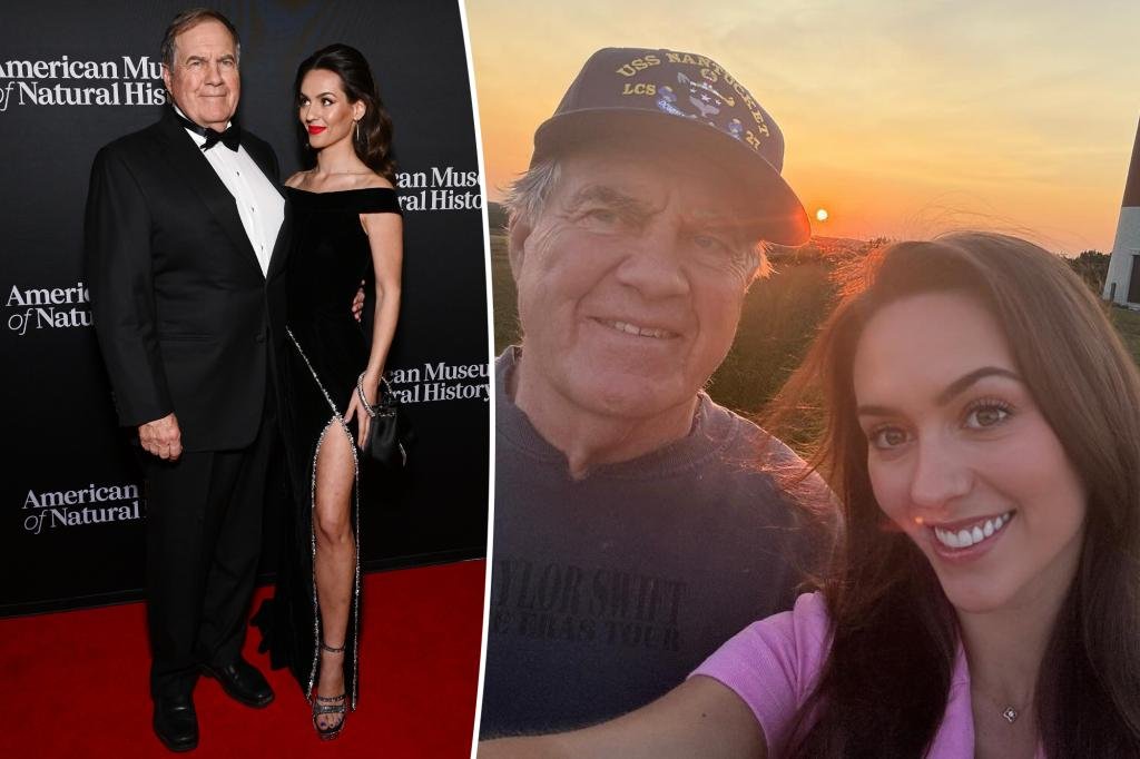 Bill Belichick, 72, And Girlfriend Jordon Hudson, 24, Make Their Red ...