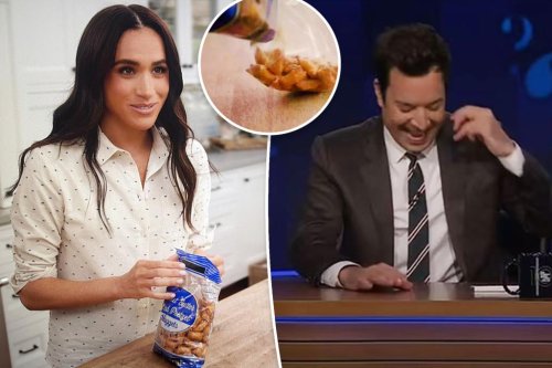 Jimmy Fallon mocks Meghan Markle over cringey pretzel scene in Netflix show