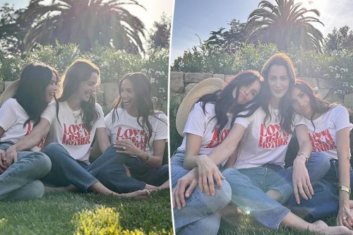 Meghan Markle models a charity T-shirt with former ‘Suits’ co-star Abigail Spencer: ‘Love like a mother’