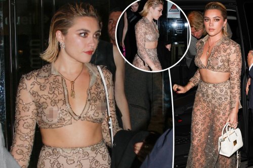 Florence Pugh frees the nipple in Valentino again after controversy