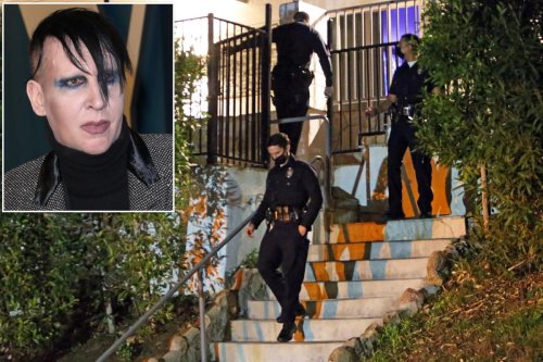 Cops Swarm Marilyn Mansons La Home Over Report Of Someone ‘screaming They Want To Leave