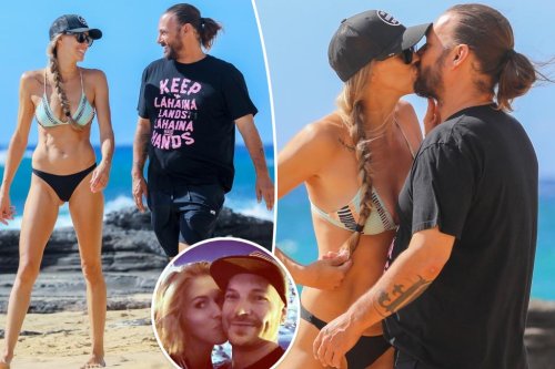 Kevin Federline hits beach with bikini-clad wife Victoria Prince in first photos since Hawaii move