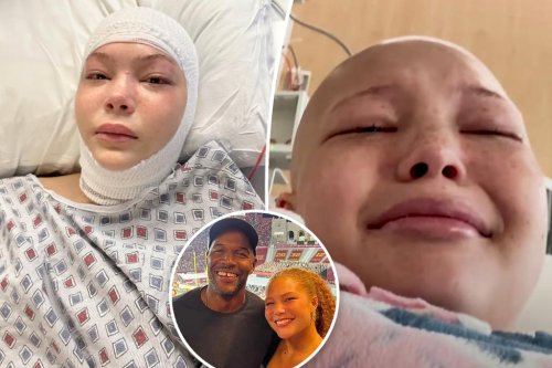 Michael Strahan’s daughter Isabella sobs as she reveals she underwent 3rd craniotomy amid brain cancer battle