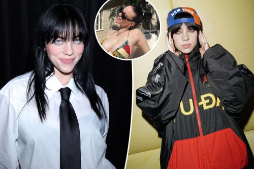 ‘Hot girl’ Billie Eilish reveals chest tattoo in rare bikini photo ...