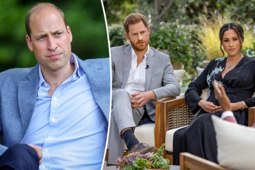 Prince William ‘couldn’t eat for a week’ before Harry, Meghan’s bombshell Oprah interview