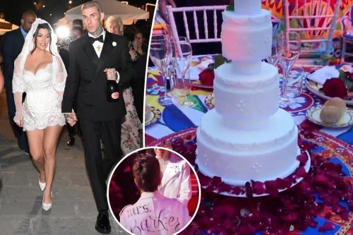 Inside Kourtney Kardashian and Travis Barker’s Italian wedding reception