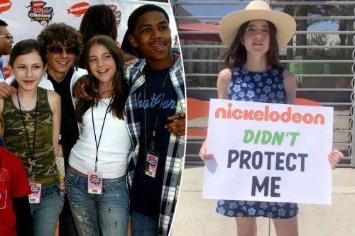 Jennette Mccurdy Unilad Zoey 101 star protests outside Nickelodeon headquarters following