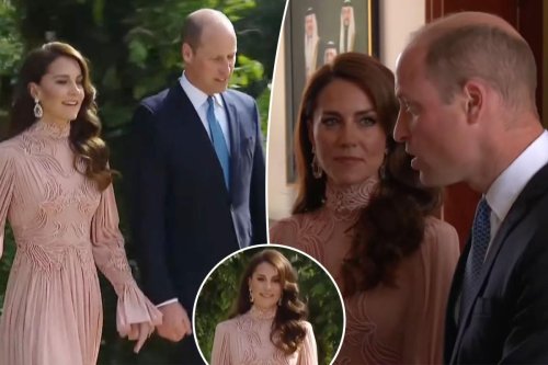Kate Middleton glows in pink gown at Crown Prince of Jordan’s royal wedding