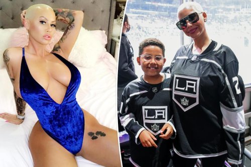 How Amber Rose talks to son Sebastian, 9, about OnlyFans and stripping