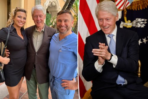 Bill Clinton has chance meeting with one of his lifesaving heart surgeons