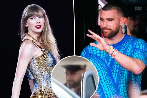 Travis Kelce lands in Las Vegas after whirlwind 2-day trip to Sydney to see Taylor Swift