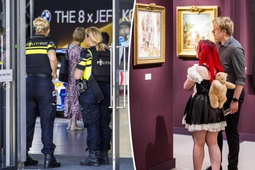 Hip robbers hit top European art fair in broad day heist