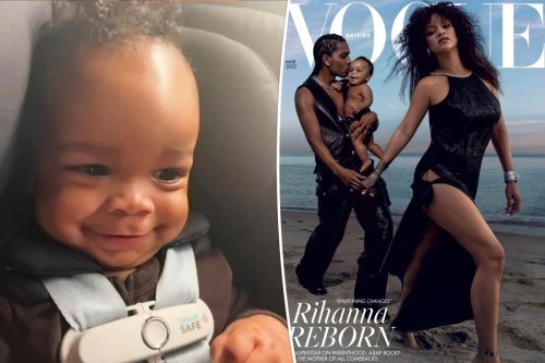 Rihanna defends calling her and A$AP Rocky’s 9-month-old son ‘fine ...