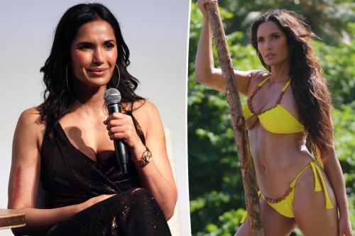 Padma Lakshmi 52 Had 3 Weeks To Get In Shape For Sports Illustrated 