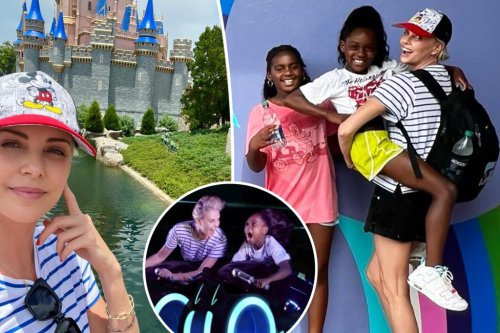 Charlize Theron posts rare photos of daughters at Disney: ‘Spring break mode activated’