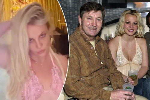 Britney Spears dances in lingerie and heels after news of dad Jamie’s leg amputation