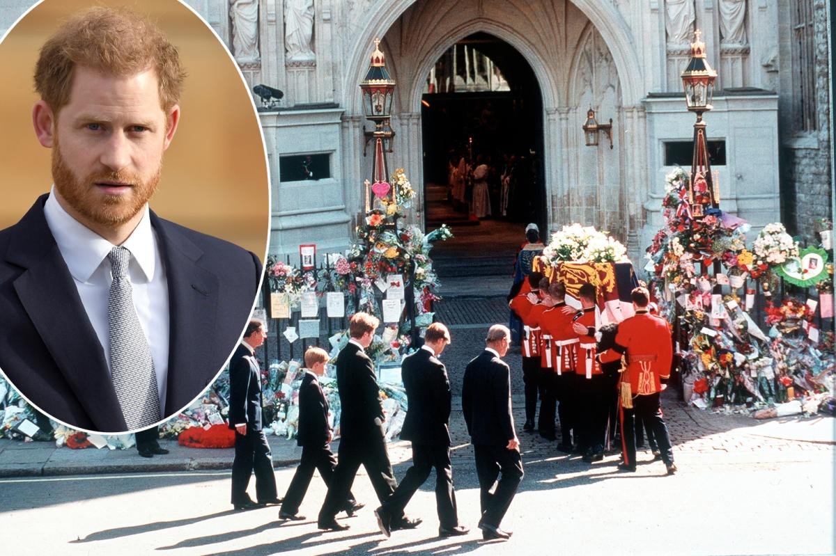 Prince Harry reveals he’s still tormented by Princess Diana’s funeral