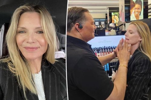 Michelle Pfeiffer gets 'miracle' makeover from Sephora employee in just ...