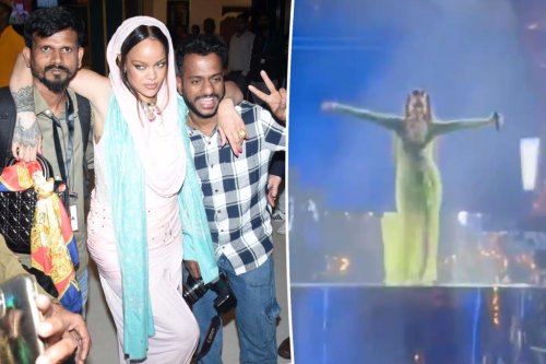 Rihanna ridiculed for ‘lackluster’ performance at Indian billionaire’s wedding bash after getting paid $6 million