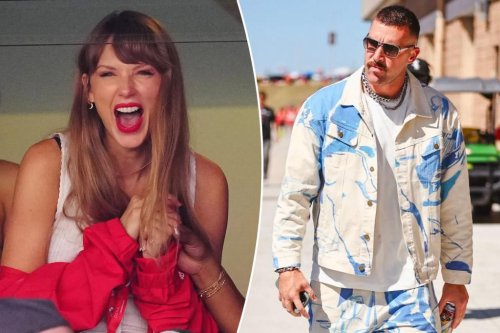 Travis Kelce mocked for denim game-day outfit before Taylor Swift’s appearance at Chiefs stadium