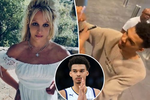 Britney Spears Slapped In Face By Nba Star Victor Wembanyamas Security Files Police Report 8431